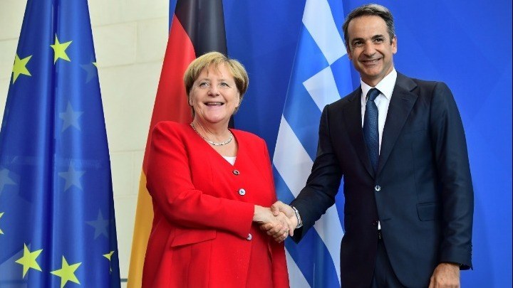 Όλα όσα έγιναν στη συνάντηση Μητσοτάκη-Μέρκελ – Η θερμή υποδοχή στην Καγκελαρία, οι δηλώσεις και τα… γερμανικά του Έλληνα Πρωθυπουργού – ΒΙΝΤΕΟ
