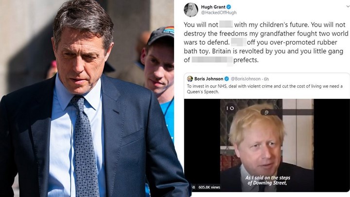 Το “γαλλικά” του Χιου Γκραντ στον Μπόρις Τζόνσον