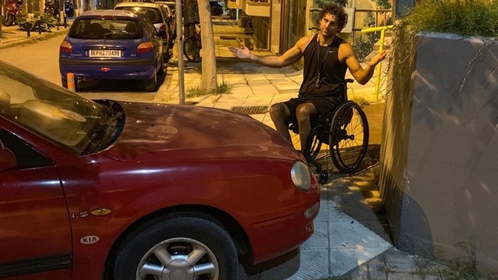 Το μήνυμα του Παραολυμπιονίκη Αντώνη Τσαπατάκη για οδηγό που έκλεισε ράμπα