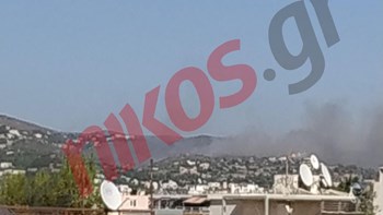Η φωτιά στην Πεντέλη όπως φαίνεται από το Χαλάνδρι – ΦΩΤΟ – ΒΙΝΤΕΟ αναγνώστη