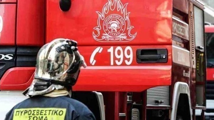 Πυρκαγιά στον Λαγκαδά Θεσσαλονίκης