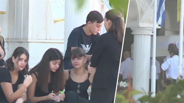 Ράγισαν καρδιές στην κηδεία της 14χρονης που σκοτώθηκε σε λούνα παρκ – Τραγικές φιγούρες η μητέρα και τα αδέλφια της – BINTEO