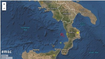 Σεισμός 4,5 Ρίχτερ στη νότια Ιταλία