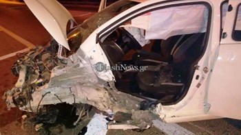 Τρομακτικό τροχαίο στα Χανιά – ΦΩΤΟ