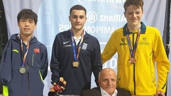 Τρίτο χρυσό μετάλλιο για τον Μιχαλεντζάκη στο Παγκόσμιο