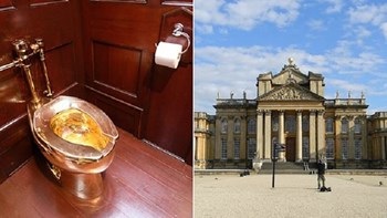 Κλοπή στο Ανάκτορο Μπλενχάιμ – Άρπαξαν λεκάνη τουαλέτας από ατόφιο χρυσάφι αξίας 1 εκατ. λιρών – ΦΩΤΟ