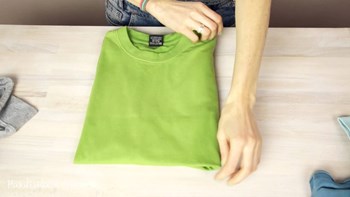 Αυτός είναι ο πιο εύκολος τρόπος για να διπλώνετε τα ρούχα σας – ΒΙΝΤΕΟ