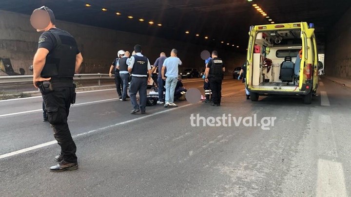 Τραγωδία στη Θεσσαλονίκη: Πήδηξε από γέφυρα για να αυτοκτονήσει και έπεσε σε μοτοσικλετιστή – ΦΩΤΟ