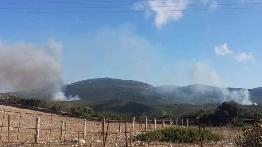Υπό μερικό έλεγχο η φωτιά στη Ζάκυνθο