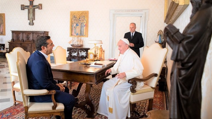 Η συνάντηση Πάπα με Τσίπρα στο Βατικανό – Τι συζήτησαν – ΦΩΤΟ