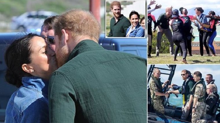 Έσπασαν το βασιλικό πρωτόκολλο – “Καυτά” φιλιά για Χάρι και Μέγκαν στην Αφρική – ΦΩΤΟ – ΒΙΝΤΕΟ