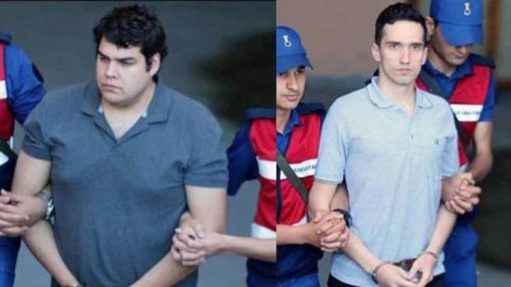 Δικάζονται στην Τουρκία οι δύο Έλληνες στρατιωτικοί