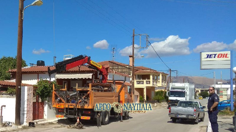 Τραγωδία στο Ναύπλιο – Εργατοτεχνίτης “χτυπήθηκε” από ρεύμα