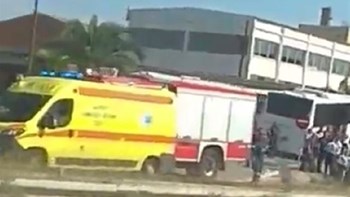 Τροχαίο με λεωφορείο των ΚΤΕΛ  στη Θεσσαλονίκη – 12 τραυματίες – ΒΙΝΤΕΟ