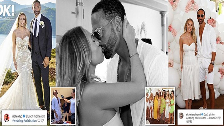 Λαμπερός ο γάμος του Ρίο Φέρντιναντ στην Τουρκία – ΦΩΤΟ – ΒΙΝΤΕΟ