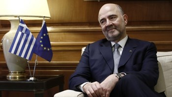 Μοσκοβισί: Θα δουλέψουμε μαζί για τη σταδιακή μείωση των πρωτογενών πλεονασμάτων – Το “καρφί” για το ΔΝΤ