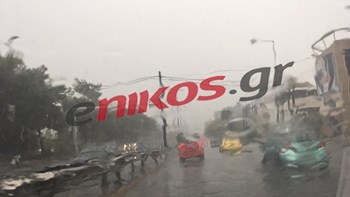 Κατακλυσμός στο Χαλάνδρι – ΒΙΝΤΕΟ αναγνώστη – ΤΩΡΑ