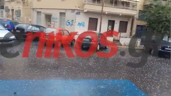 “Λευκό τοπίο” ο Βύρωνας – ΒΙΝΤΕΟ αναγνώστη