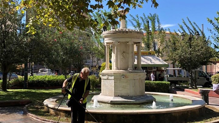 Δράσεις ενίσχυσης πρασίνου, φωτισμού και καθαριότητας στο Μεταξουργείο – ΦΩΤΟ