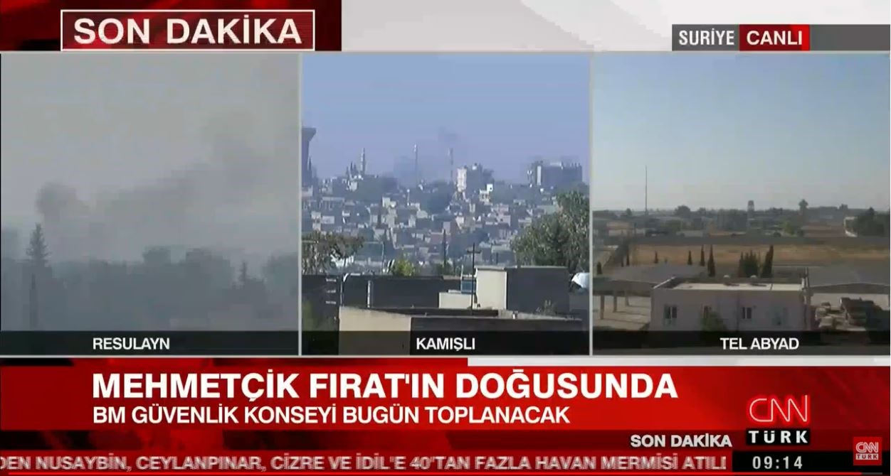 Σε πλήρη εξέλιξη η τουρκική επιχείρηση “Πηγή Ειρήνης” στη Συρία- Συνεδριάζει το Συμβούλιο Ασφαλείας του ΟΗΕ – Εγκαταλείπουν τα σπίτια τους οι άμαχοι -ΒΙΝΤΕΟ