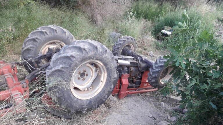 Τραγωδία στο Ηράκλειο: Νεκρός αγρότης που έπεσε με το τρακτέρ του στον γκρεμό