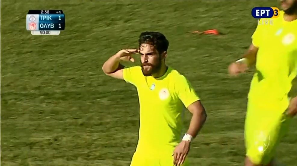 Ποδοσφαιριστής του Ολυμπιακού Βόλου πανηγύρισε με στρατιωτικό χαιρετισμό – Η εξήγηση που έδωσε ο ίδιος – ΒΙΝΤΕΟ