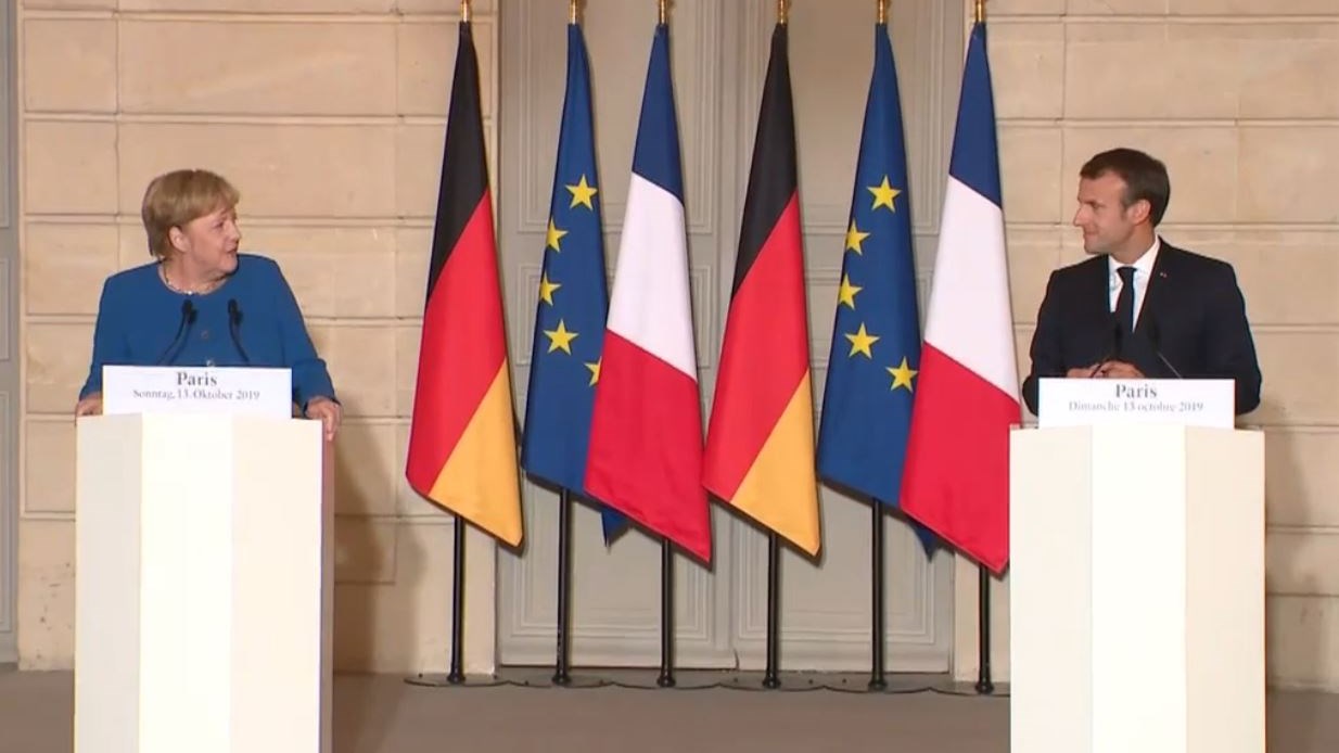 Μακρόν: Κοινή βούλησή μας με το Βερολίνο να τερματισθεί η τουρκική επίθεση – ΒΙΝΤΕΟ