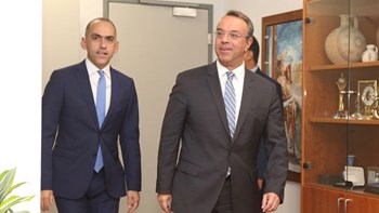 Συνάντηση Σταϊκούρα με τον Χάρη Γεωργιάδη: Οι 8 στόχοι της οικονομικής πολιτικής – Τι είπε για το Κυπριακό