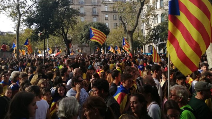 Νέες διαδηλώσεις αυτονομιστών στη Βαρκελώνη