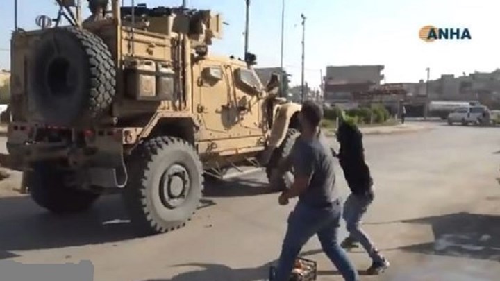 Κατευόδιο με… πατάτες σε αμερικανικές φάλαγγες στη Συρία – BINTEO