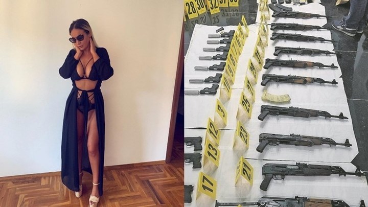 Αυτή είναι η σέξι Σέρβα τραγουδίστρια που οδηγήθηκε στη φυλακή – Έκρυβε στο σπίτι της ολόκληρο “οπλοστάσιο” – ΦΩΤΟ