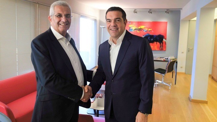 Συνάντηση Τσίπρα-Κυπριανού: Μόνη λύση για το Κυπριακό, η επανέναρξη των διαπραγματεύσεων
