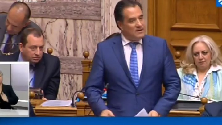 Γεωργιάδης: Λογικό να φεύγει ο Τσίπρας έπειτα απ’ αυτή την παράσταση – ΒΙΝΤΕΟ