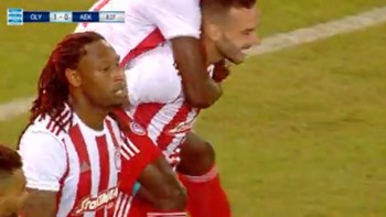 LIVE: Ολυμπιακός – ΑΕΚ 1-0 (9′)
