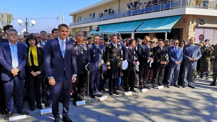 Στην Κίσσαμο για την επέτειο της 28ης Οκτωβρίου ο Κυριάκος Μητσοτάκης – ΦΩΤΟ