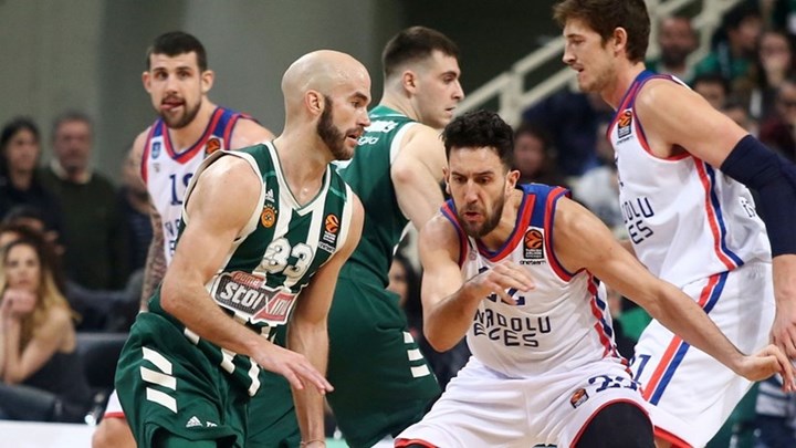 Παναθηναϊκός – Αναντολού Εφές 63-54 (30′)