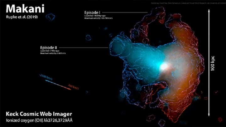 Συγκρουόμενοι γαλαξίες εκτοξεύουν τεράστια κρουστικά κύματα