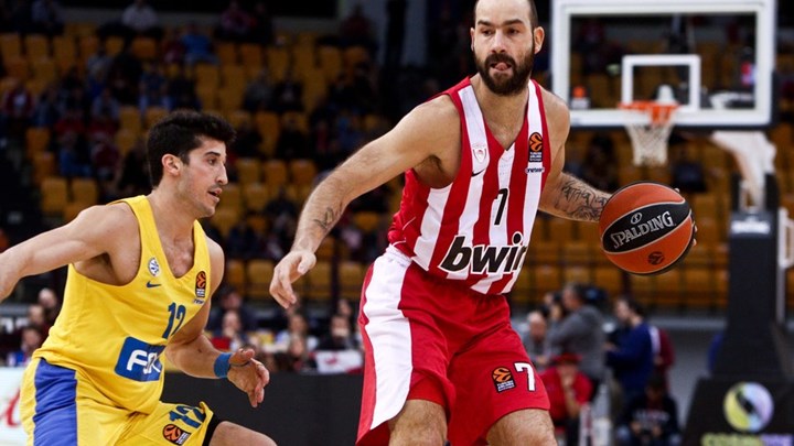 Ολυμπιακός – Μακάμπι Τελ Αβίβ 40-45 (ΗΜ.)