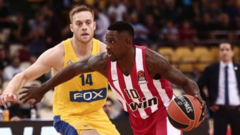 Βαριά ήττα για Ολυμπιακό: Ολυμπιακός – Μακάμπι Τελ Αβίβ 65-90 (ΤΕΛΙΚΟ)