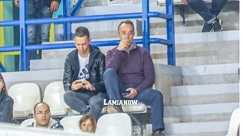 Αγώνα βόλεϊ στη Λαμία παρακολούθησε ο Χρήστος Σταϊκούρας – ΦΩΤΟ