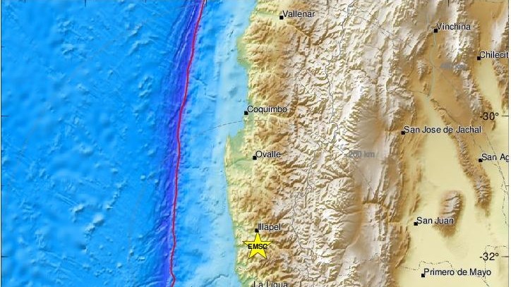 Σεισμός 6,2 Ρίχτερ στη Χιλή – ΤΩΡΑ
