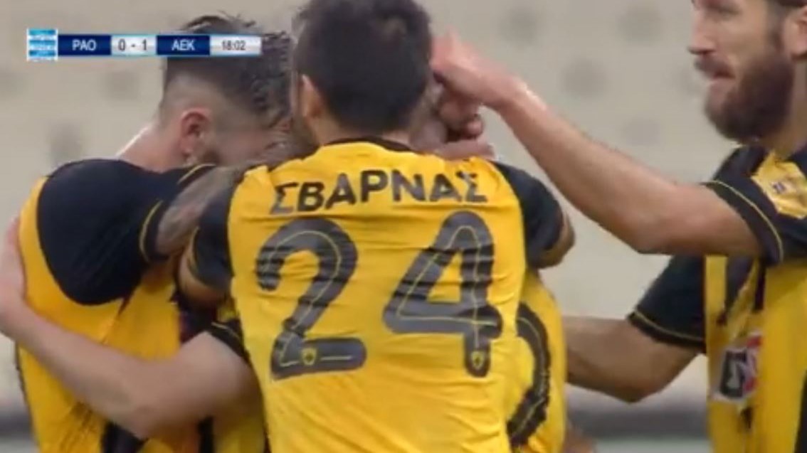 LIVE: Παναθηναϊκός – ΑΕΚ 0-1 (18′)