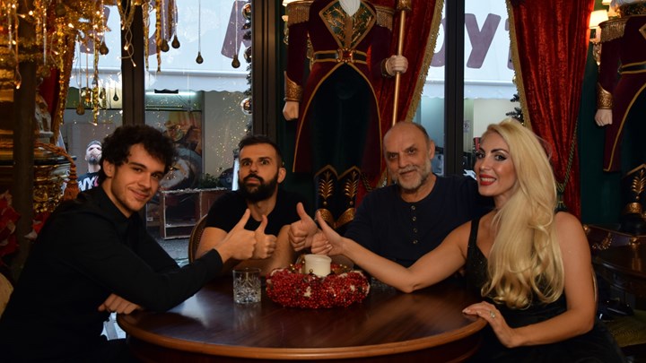 Οι πρώτες φωτογραφίες από το “The music of the night” που ετοιμάζει ο Αμαραντίδης