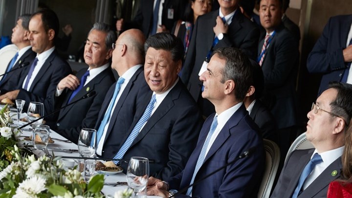 Αυτό ήταν το μενού του γεύματος Μητσοτάκη-Σι Τζινπίνγκ