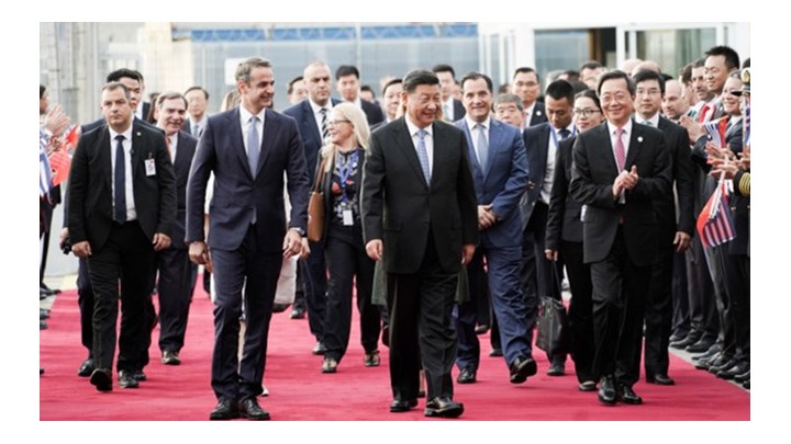 Επίσκεψη Μητσοτάκη και Σι Τζινπίνγκ στις εγκαταστάσεις της Cosco στον Πειραιά