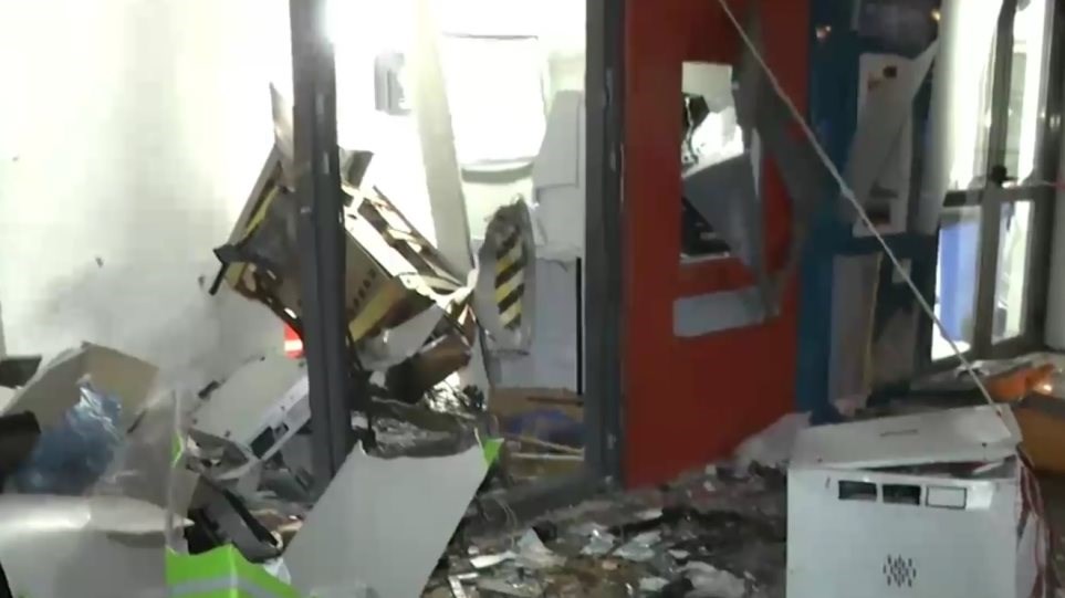 Έκρηξη σε ΑΤΜ στον Κηφισό – Μεγάλες οι ζημιές