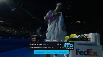 Ο Ναδάλ κέρδισε το δεύτερο σετ και ισοφάρισε τον Τσιτσιπά – ΤΩΡΑ