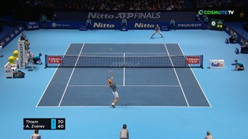 Στιγμιότυπα από τον αγώνα Τιμ – Ζβέρεφ – ΒΙΝΤΕΟ