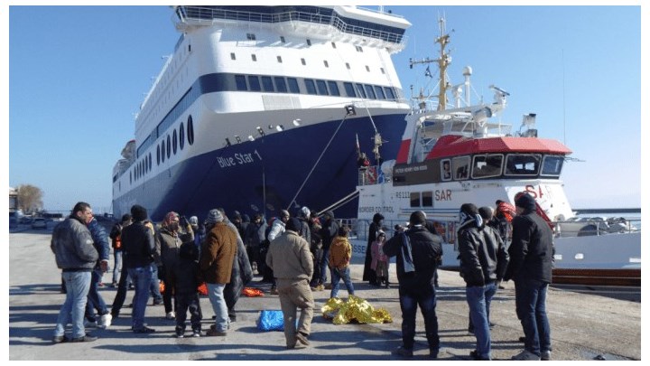 Στον Πειραιά έφτασαν 179 πρόσφυγες και μετανάστες από νησιά του ανατολικού Αιγαίου