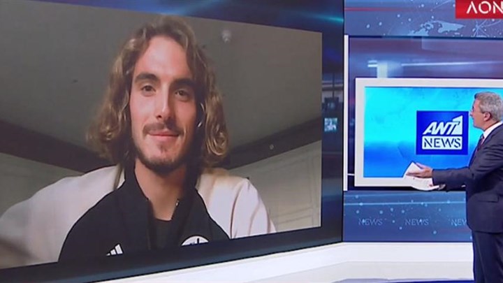 O Στέφανος Τσιτσιπάς στον ΑΝΤ1: Όνειρο ζωής και ανατριχίλα για το τρόπαιο – ΒΙΝΤΕΟ